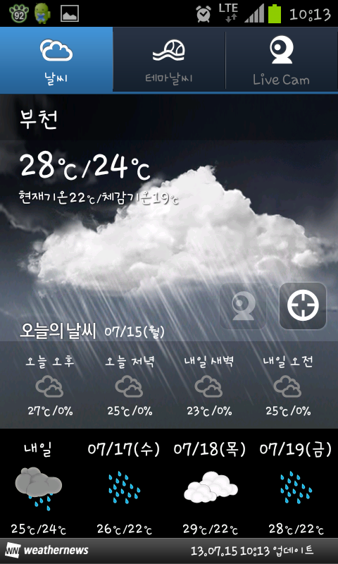 Screenshot_2013-07-15-10-13-13.png : 오늘의 날씨